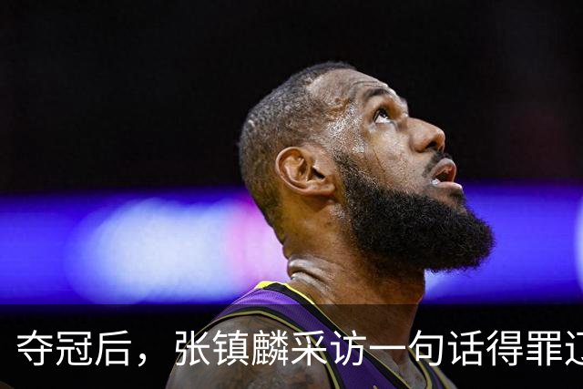 夺冠后，张镇麟采访一句话得罪辽宁，辽蜜：有本事到四川证明价值